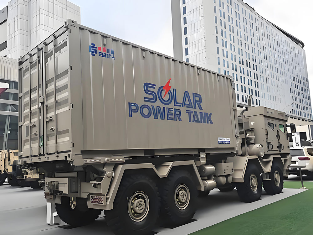 Solar Power Containers for Военное дело